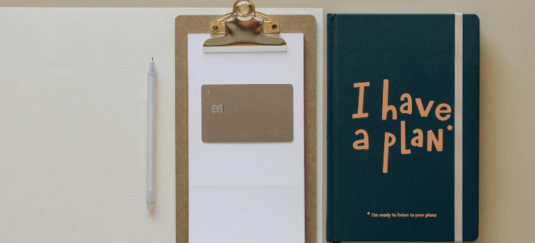 White Click Pen on White Paper