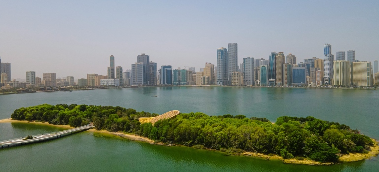 Body of water in Sharjah